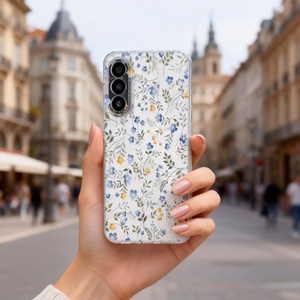 Tech-Protect FlexAir deklas Samsung Galaxy A27, skaidrus su geliu raštu