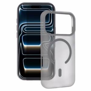 Tel Protect Mist Matte Magsafe dėklas Iphone 16, pilkas