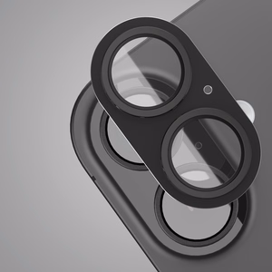 Etteri full camera lens guard for iPhone 17 juodas