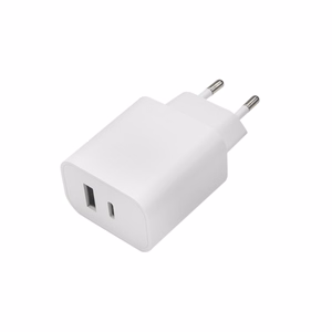 "Maxlife MXTC-06 PD QC įkroviklis 1x USB-C 1x USB 20W baltas