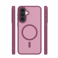 Mag Matt dėklas Samsung Galaxy A57 kaštoninės spalvos