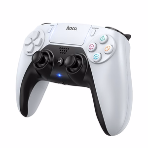 Žaidimų valdymo pultelis Hoco GA1 for PS4/PS5 baltas