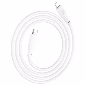 USB kabelis Hoco X93 60W USB-C to USB-C 1.0m baltas