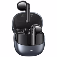 Bluetooth ausinės USAMS Echo E03 TWS belaidės tamsus