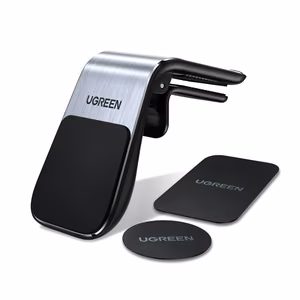 Ugreen магнитный автомобильный держатель на вентиляционную решетку LP290, серебристый