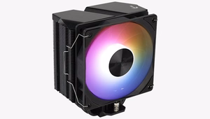 Aerocool Rime 4 procesoriaus oro aušintuvas 12 cm juodas 1 vnt.
