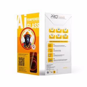 9D OneFit universalus grūdinto stiklo rinkinys (10 vnt.) Universal tempered glass 9D OneFit AI-58 6,7"
