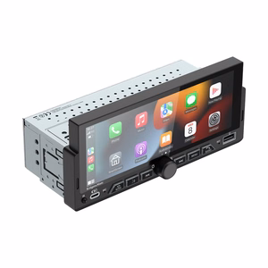 Kruger&Matz KM2017 1DIN CarPlay/AndroidAuto automobilio radijas
