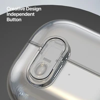 DUX DUCIS SECI – apsauginis dėklas Samsung Galaxy Buds 3 / Buds 3 Pro ausinėms, skaidrus