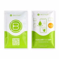 Apsauginis stiklas Bestsuit Lankstus hibridinis stiklas 5D skirtas Samsung Galaxy S23 juodas