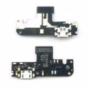 Charging Port Compatible With Xiaomi Redmi Note 5A With Flex / Plata OEM