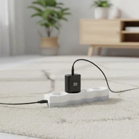 Blue Star kelioninis įkroviklis Type C PD QC4.0 3A 35W TFB-TC-35WPD juodas