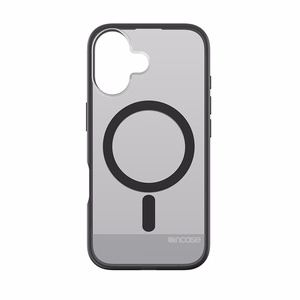 Incase Slim Case dėklas su MagSafe, skirtas iPhone 16, juodas permatomas