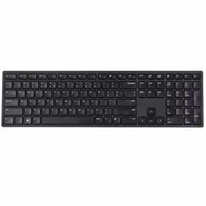 DELL KM5221W klaviatūra Radijo dažnio belaidė QWERTY JAV tarptautinė versija Juoda