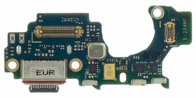 Lanksčioji jungtis Samsung F721 Z Flip 4 5G su įkrovimo kontaktu ir mikrofonu originali (used Grade A)