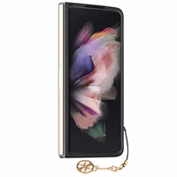 Dėklas telefonui Samsung Galaxy Z Fold5 (4G Charms Collection) – rudas
