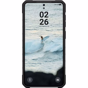UAG Urban Armor Gear dėklas PATHFINDER CLEAR MAGNET su integruotu magnetu SAMSUNG S26 Plus, pilkšvai juodas