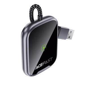 Belaidis CarPlay/Android Auto adapteris Acefast QC1 juodas