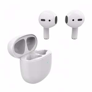 ART belaidės ausinės Bluetooth TWS + docking stotis Lightning AP-TW-B1 balta