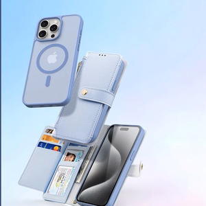 Dux Ducis Lawa odinis dėklas telefonui iPhone 15 Pro Max - mėlynas