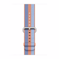 Dirželis APPLE WOVEN NYLON APPLE WATCH MPW22ZM/A 42MM / 44MM / 45MM / 49MM oranžinis ORIGINALI PAKUOTĖ