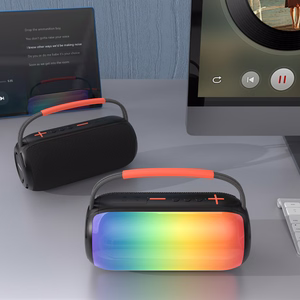 Dudao Y21 Wireless Speaker with RGB Backlight Bluetooth 5.3 - Black