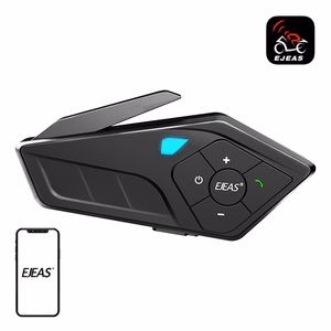 EJEAS E1PRO Mėlynastooth Helmet Mounted Headphone