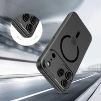 Tech-Protect MagSlim Magnetinis dėklas telefonui iPhone 17 - matinė juoda