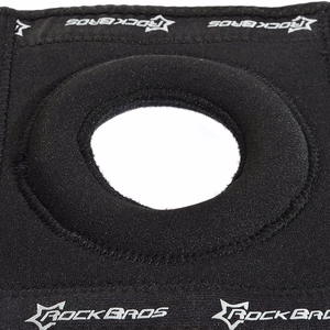 Rockbros LF1106L sportinė girnelės ir kelio sąnario apsauga, dydis L - juoda