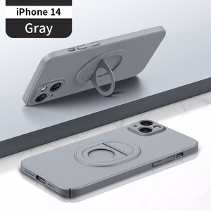 Tel Protect magnetinis Elipse dėklas telefonui iPhone 14 pilkas