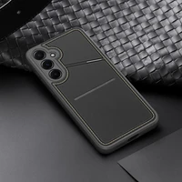 Dėklas telefonui Dux Ducis Rafi II Samsung Galaxy S25 su stovu ir piniginė - juodas