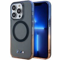 Dėklas BMW BMHMP14XHTGE iPhone 14 Pro Max 6.7" pilka/pilka kietas dėklas Gradientinis Bamperis MagSafe