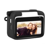 Silikoninis apsauginis dėklas "Puluz", skirtas "Insta360 GO 3" su objektyvo dangteliu