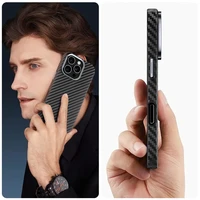 Tech-Protect Ion Carbon Magnetinis dėklas telefonui iPhone 16 Pro - juodas/pilkas