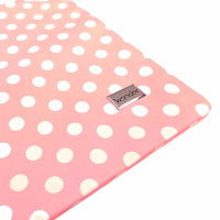 Pirkinių krepšys Wonder raštas 2 šviesiai rožinė su taškeliais