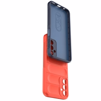 Dėklas telefonui Magic Shield Samsung Galaxy A24 4G lankstus apsauginis dėklas - raudonas