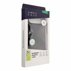 ROAR dėklas RAINBOW BUMPER IPHONE 17 Air juodas