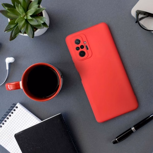 Minkštas dėklas telefonui XIAOMI Redmi Note 13 5G raudonas