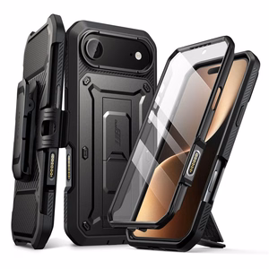 Supcase UB Pro dėklas telefonui iPhone 17 Air - juodas