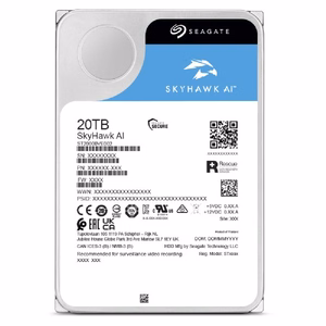 Seagate SkyHawk AI Kietasis Diskas 20TB SATA III 512MB 7200rpm 3.5"
