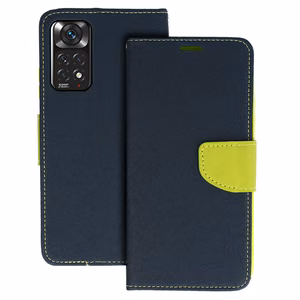 Fancy Case for Xiaomi Redmi Note 11 5G/Note 11S 5G/Poco M4 Pro 5G navy-lime