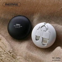 REMAX kabelis Cutebaby RC-99a - USB į Type C - 1 metras baltas