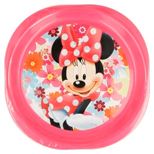 Minnie Mouse iškylų lėkštės, 3 vnt. rinkinys