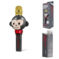 "Maxlife BT" mikrofonas su garsiakalbiu Animal MX-100 juodas