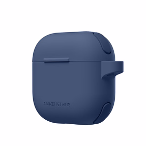 AmazingThing Omni dėklas ausinėms AirPods 4 – tamsiai mėlynas