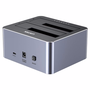 UNITEK klonavimo stotelė 2X SATA 2.5" 3.5" USB-C 10GB