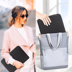 "Tech-Protect" vilnonis nešiojamojo kompiuterio krepšys 15-16 m. - Juodas