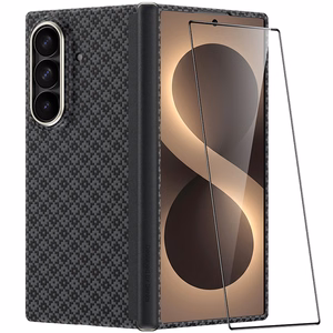 Benks Magnetic Armor Grid Air Grand Combo dėklas (C.K.FL.SA.BK.0051), skirtas Samsung Galaxy Z Fold 8 Ultra, juodas