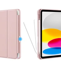 Tech-Protect SC Pen dėklas iPad 10.9" 2022 - rožinis marmuras