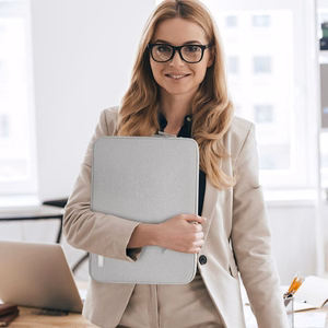 Tech-Protect Sleeve Nešiojamojo kompiuterio 13-14 dėklas - pilkas